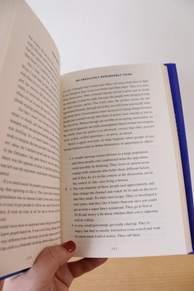 An Absolutely Remarkable Thing By Hank Green Signed Copy Jubilee Thrift Earrings