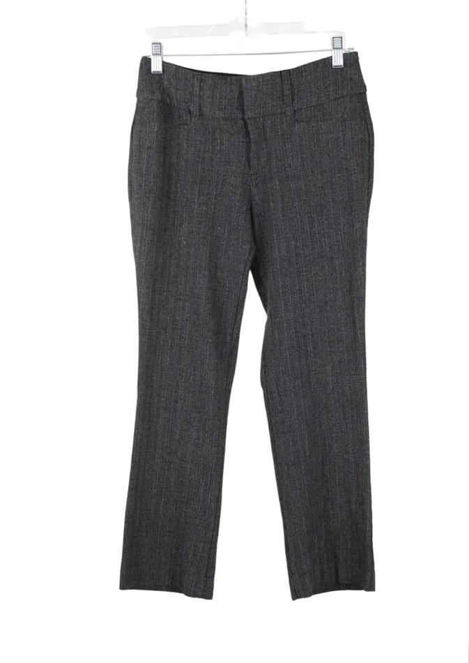 APT Charcoal Gray Dress Pants 4 Petite APT9 Earrings