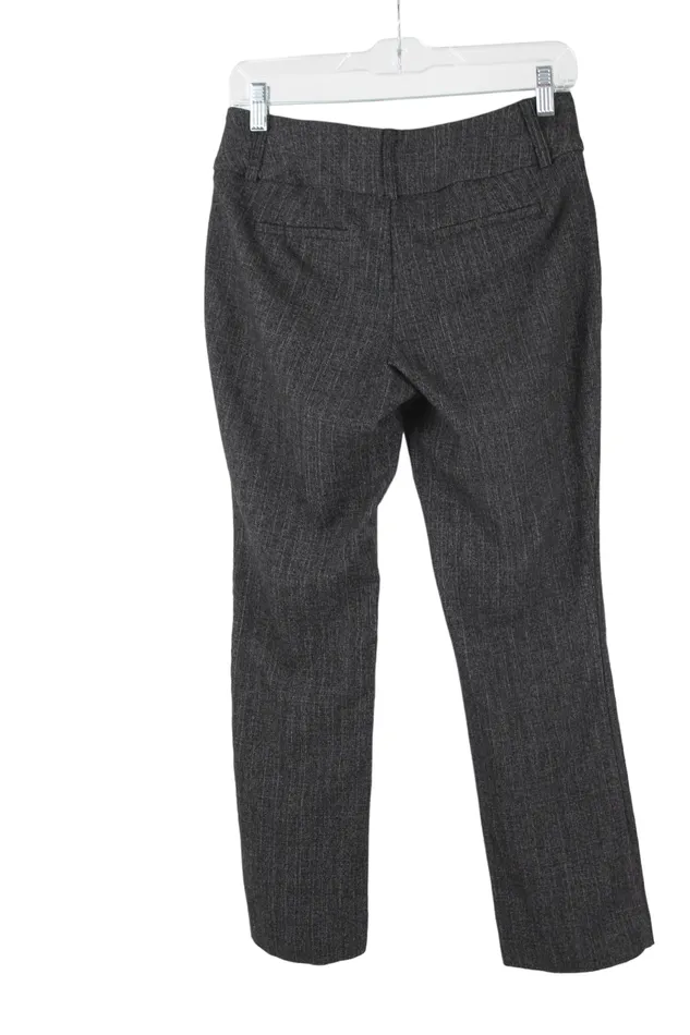 APT Charcoal Gray Dress Pants 4 Petite APT9 Earrings