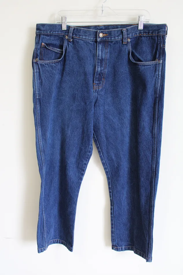 Arizona Arizona Dark Wash Jeans 40X30 Earrings