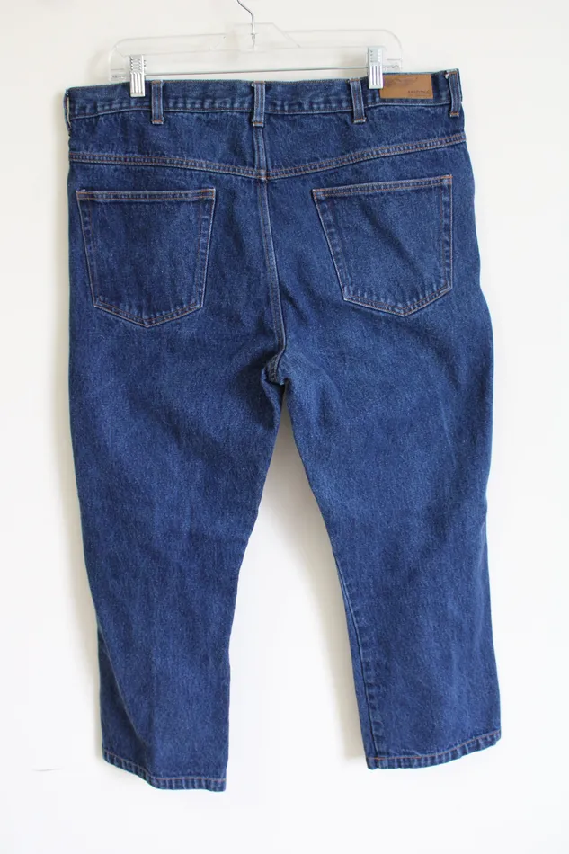 Arizona Arizona Dark Wash Jeans 40X30 Earrings