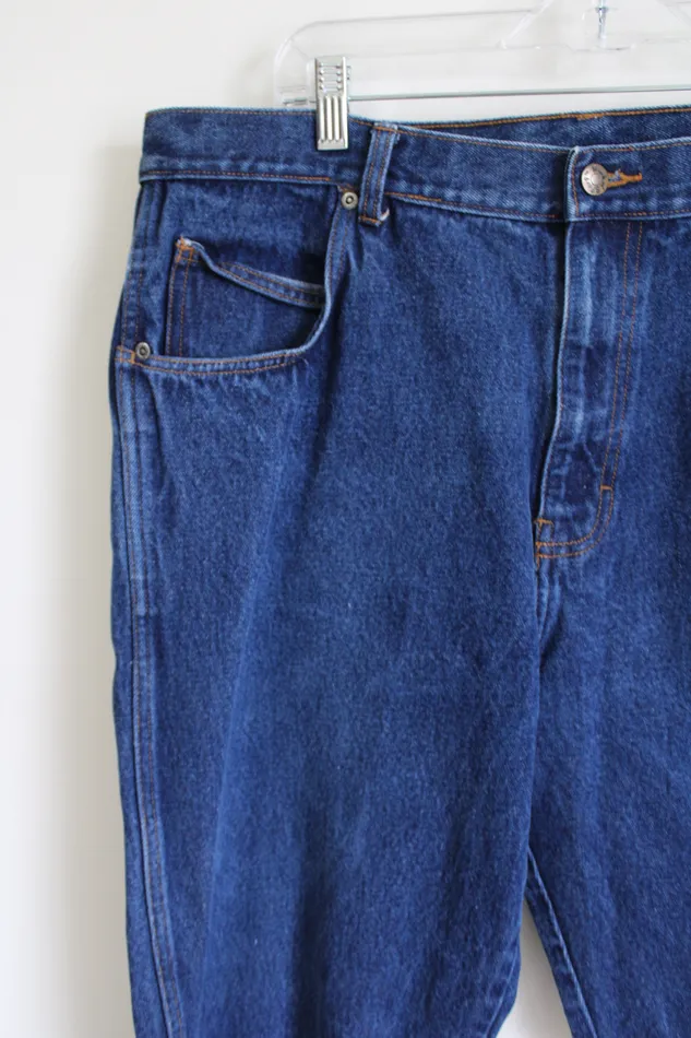 Arizona Arizona Dark Wash Jeans 40X30 Earrings