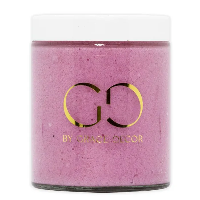 BYGRACEDECOR Earrings By Grace Decor Rose Geranium All Natural Sugar Scrub