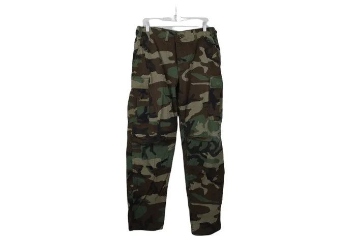 Camouflage Pants Medium Long Jubilee Thrift Earrings