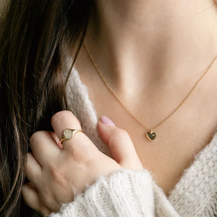 Consider the Wldflwrs Small Heart Heritage Necklace Necklaces