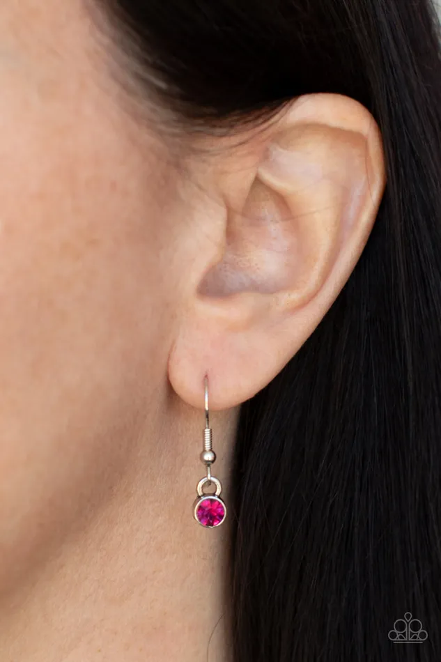 COUTURE Freak Pink Paparazzi Accessories Earrings