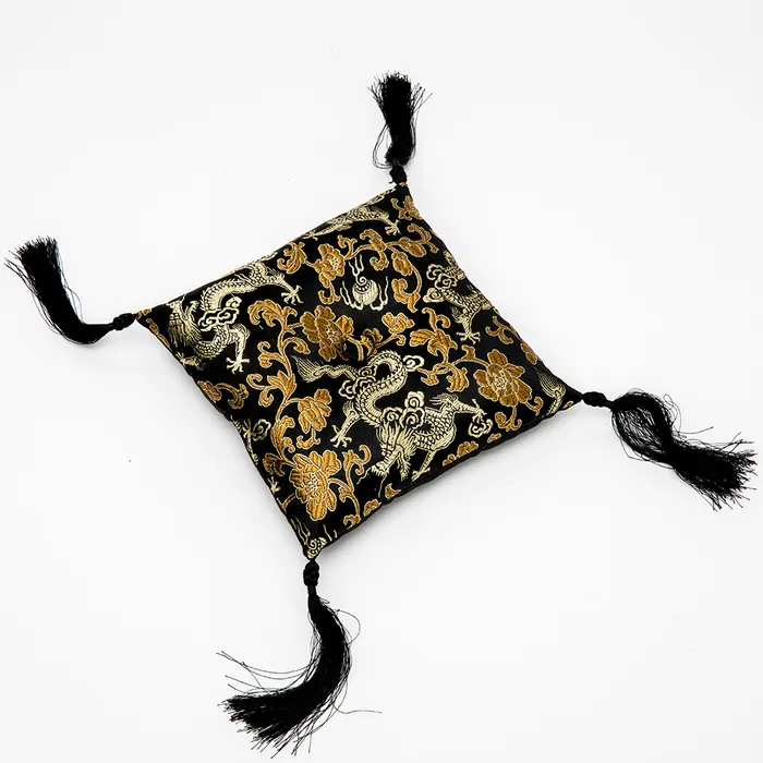 DC Brocade Singing Bowl Cushions Earrings