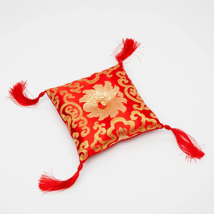 DC Brocade Singing Bowl Cushions Earrings