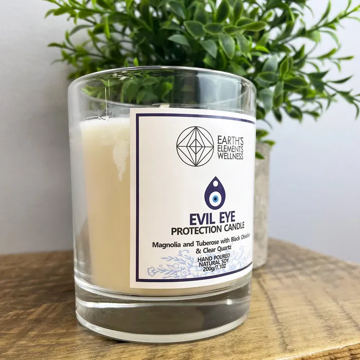 DC Earrings Crystal Infused Candles