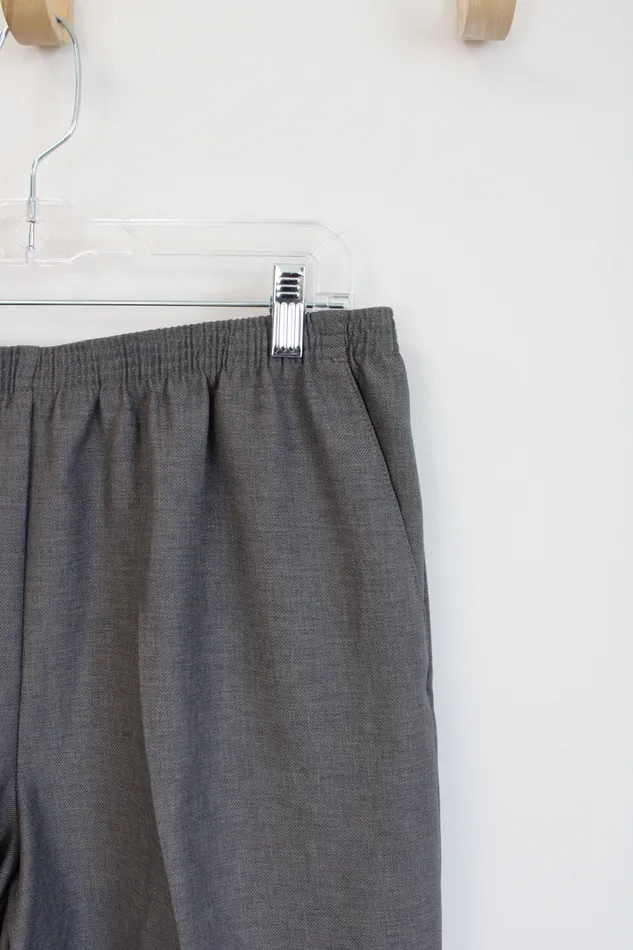 Earrings Alfred Dunner Alfred Dunner Gray Trouser Pants 12