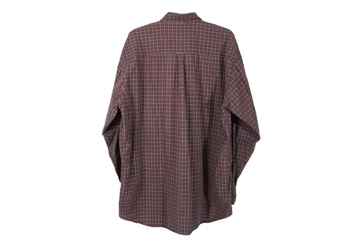 Earrings Chaps Plaid Long Sleeved Shirt XL Tall Izod