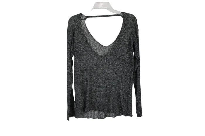 Earrings HM Divided Gray Knit Sweater S