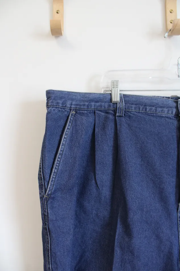 Earrings John Blair John Blair Elastic Waist Jean Shorts 48