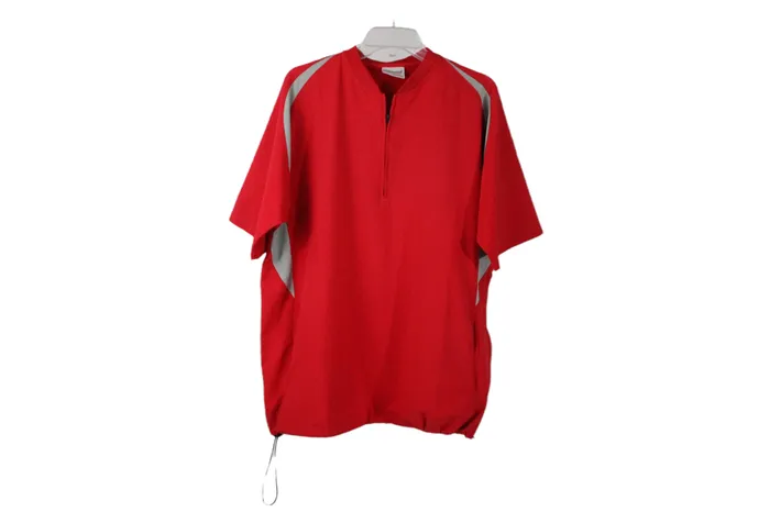 Earrings Jubilee Thrift Baseball Express Red Shirt M