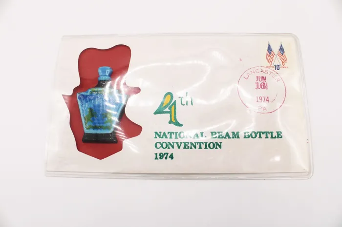 Earrings Jubilee Thrift Rare Jim Beam 4th National Beam Bottle Convention 1974 Letter Pennsylvania Dutch Earrings Jubilee Thrift Rare Jim Beam 4th National Beam Bottle Convention 1974 Letter Pennsylvania Dutch