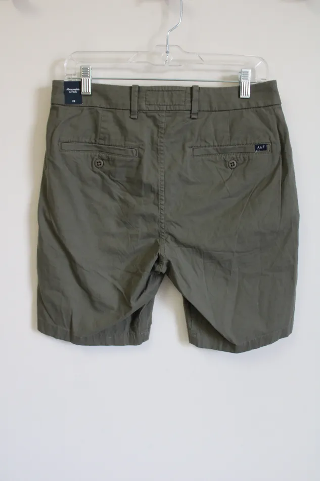 Earrings NEW Abercrombie Fitch Olive Green 9 Inseam Shorts 29 Abercrombie Fitch