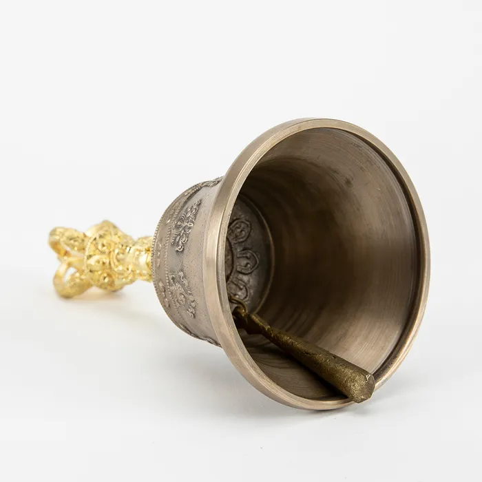 Earrings Nirvana Mala Eight Auspicious Symbols Bell Dorje