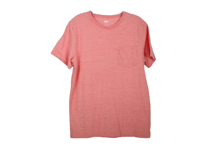 Earrings Old Navy Old Navy Salmon Striped Tee M