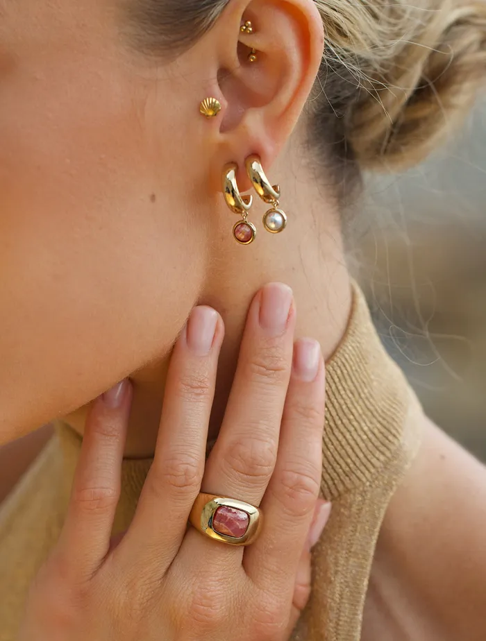 Earrings SHELL PIERCING Maison Dore