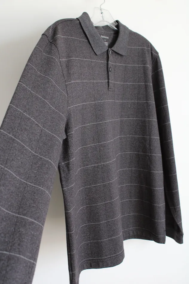 Earrings Van Heusen Van Heusen Gray Polo Shirt L