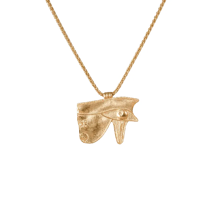 Eye of Horus Gold Talisman Necklace COMMON ERA Necklaces