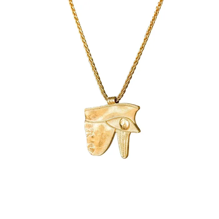 Eye of Horus Gold Talisman Necklace COMMON ERA Necklaces