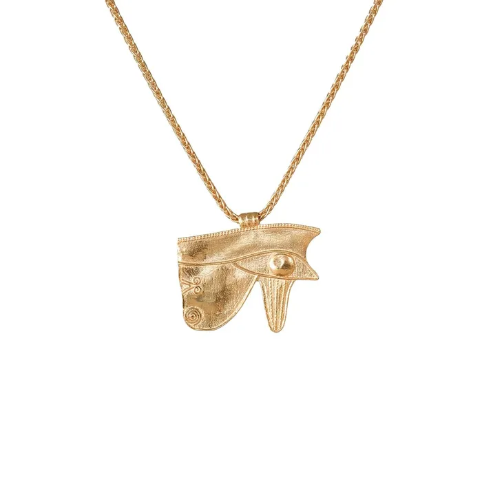 Eye of Horus Gold Talisman Necklace COMMON ERA Necklaces