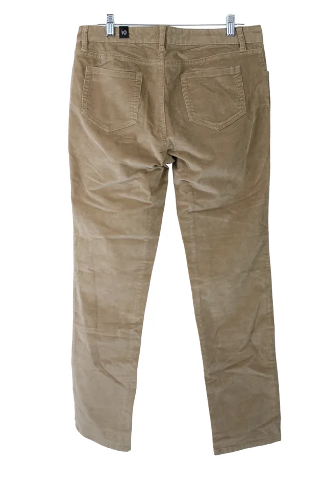 George Martha Earrings NEW George Martha Brown Corduroy Pants 10