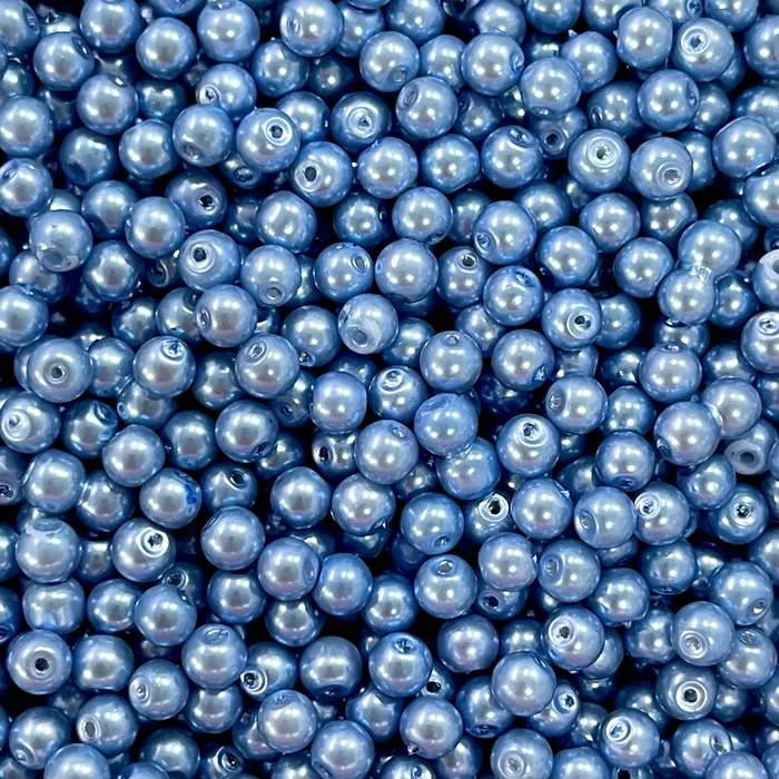 Glass Pearl Beads 6mm 100Gr Pack Approx 350 Beads Blue Glass Pearl Beads Peppy Beads Rings Glass Pearl Beads 6mm 100Gr Pack Approx 350 Beads Blue Glass Pearl Beads Peppy Beads Rings