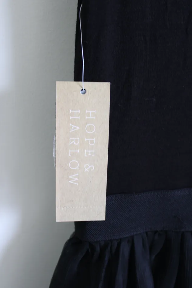 Hope Harlow Rings NEW Hope Harlow Black Tulle Dress 10