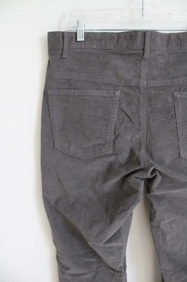 Joseph Abboud Earrings Joseph Abboud Gray Corduroy Pants 36X30