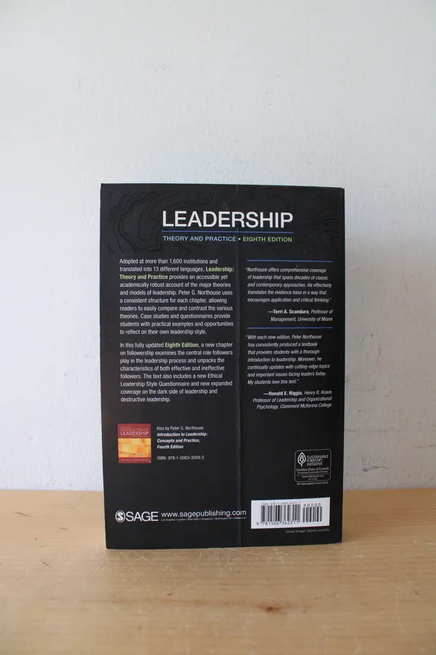 Jubilee Thrift Necklaces Leadership Theory And Practice Eighth Edition By Peter G Northouse