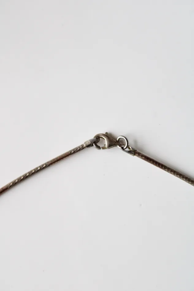 Jubilee Thrift Retro Flower Pendant Sterling Silver Necklace Necklaces