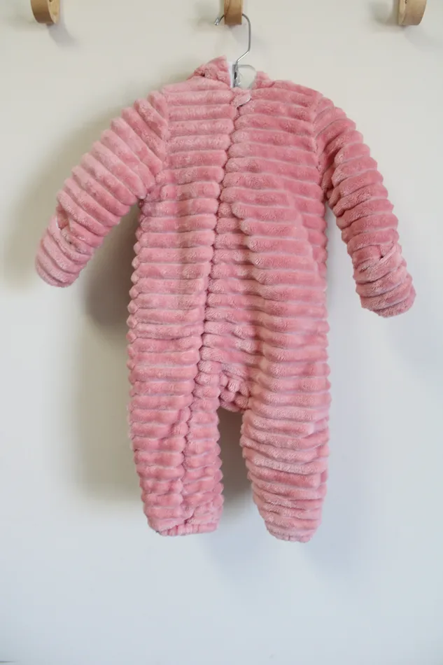 Koala Baby Necklaces Koala Baby Pink Rib Faux Fur One Piece snow Suit 912 MO Koala Baby Necklaces Koala Baby Pink Rib Faux Fur One Piece snow Suit 912 MO