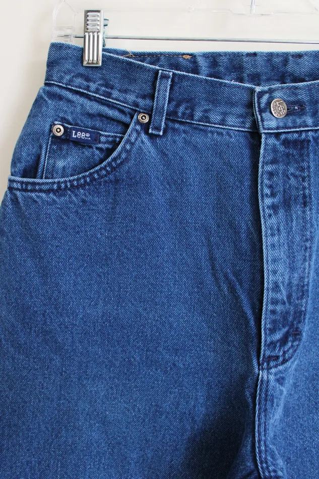 Lee Vintage High Rise Blue Jean 14 Long Lee Rings