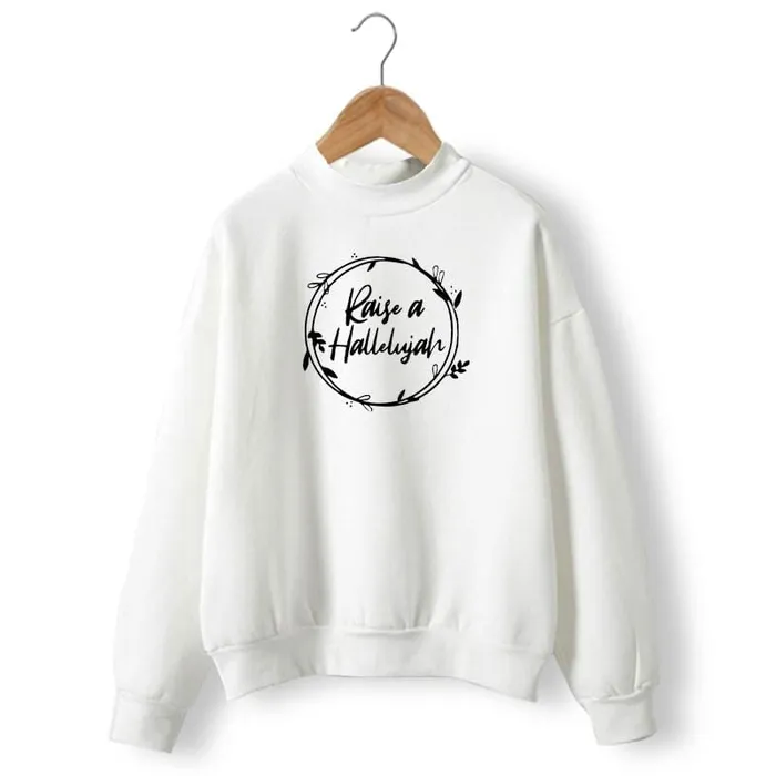 Lords Guidance Earrings Christian Sweatshirt br Raise A Hallelujah