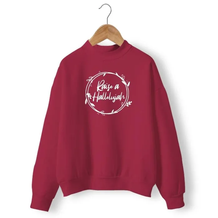Lords Guidance Earrings Christian Sweatshirt br Raise A Hallelujah