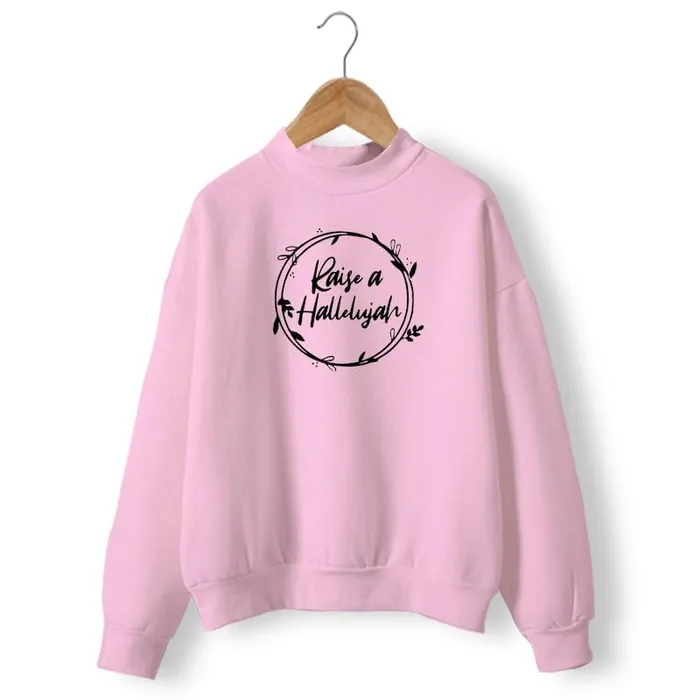 Lords Guidance Earrings Christian Sweatshirt br Raise A Hallelujah