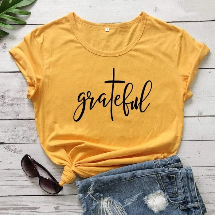 Lords Guidance Earrings Christian TShirt br Grateful