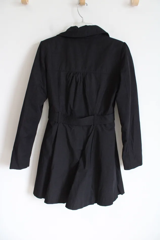 Maurices Rings Maurices Black Lightweight Trench Coat S