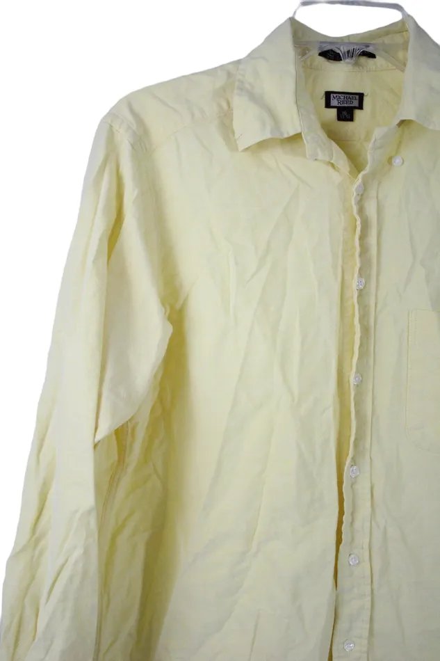 Michael Reed Earrings Michael Reed Yellow Button Down 16 3233