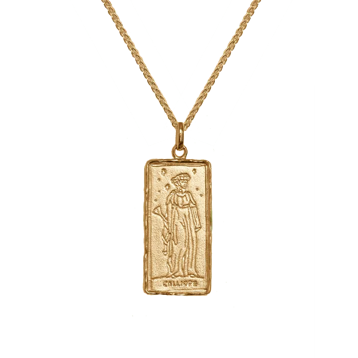 Necklaces Calliope Muse of Poetry Necklace COMMON ERA