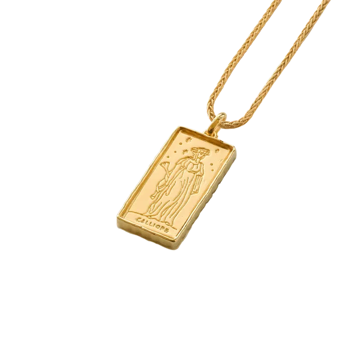 Necklaces Calliope Muse of Poetry Necklace COMMON ERA