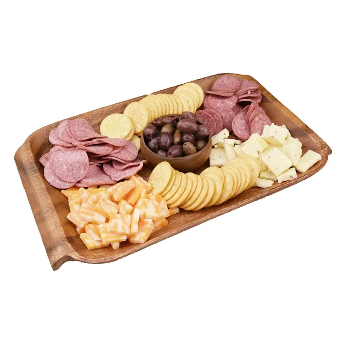 PACIFICMERCHANT Necklaces Acacia Serving Tray with Handles 16x 10x15