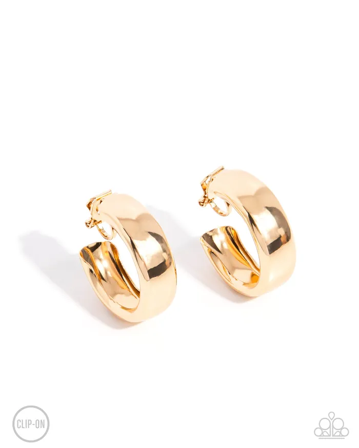 Paparazzi Accessories Rings Round Reputation Gold