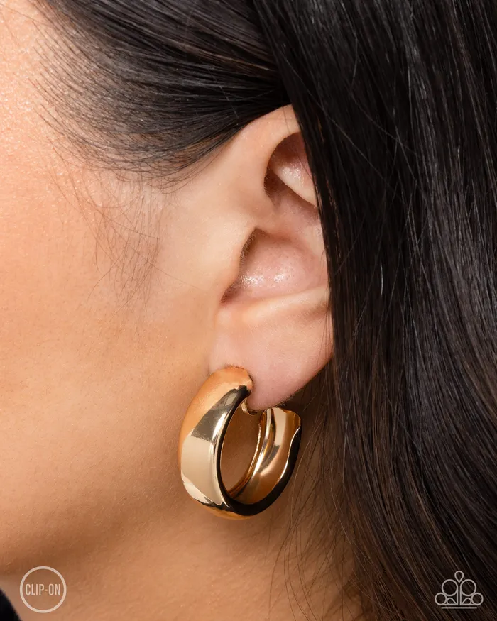 Paparazzi Accessories Rings Round Reputation Gold