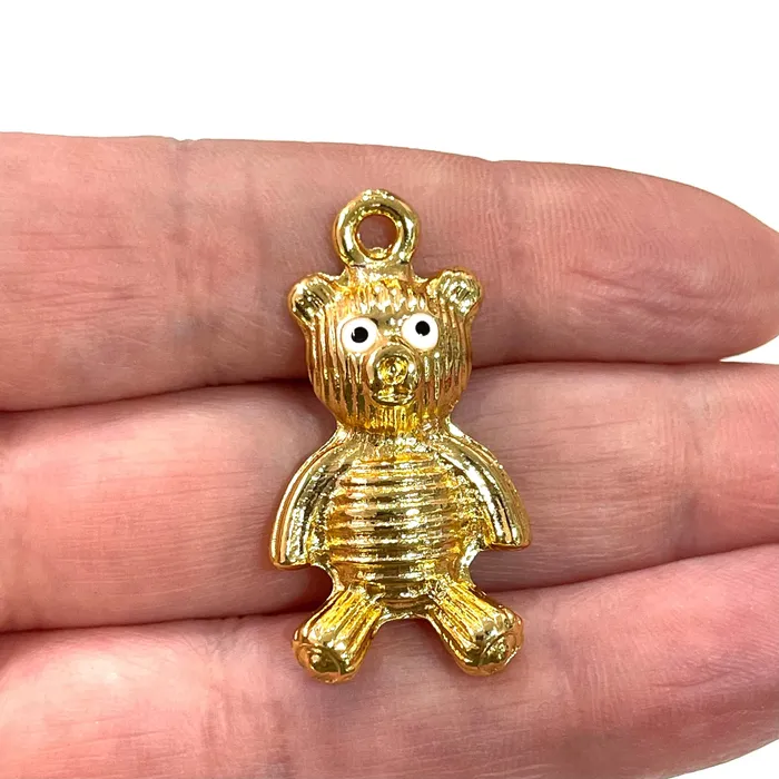 Peppy Beads Necklaces Mommy Bear 24Kt Gold Plated Charm a member of our Bear Family Peppy Beads Necklaces Mommy Bear 24Kt Gold Plated Charm a member of our Bear Family