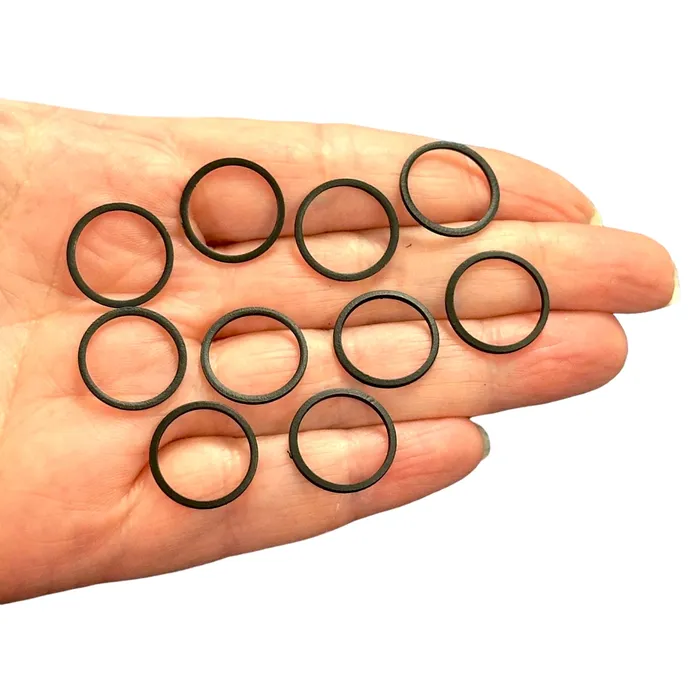 Rings Peppy Beads Black Plated 16mm Connector Rings 16mm Closed Black Rings 10 pcs in a pack Rings Peppy Beads Black Plated 16mm Connector Rings 16mm Closed Black Rings 10 pcs in a pack