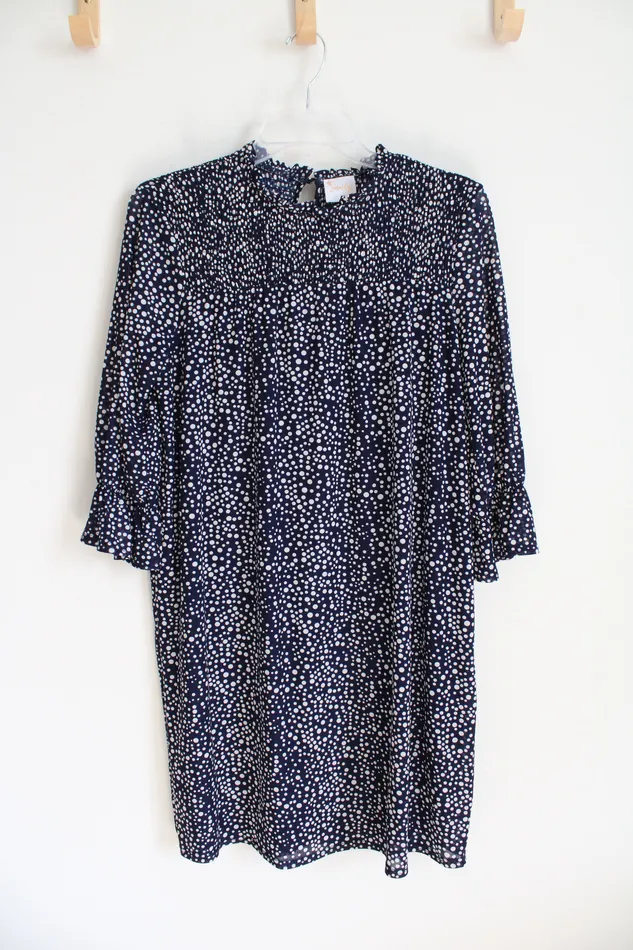 Rings Siren Lily Siren Lily Navy White Polka Dot Dress M