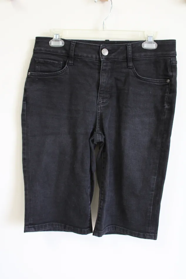 St Johns Bay Rings St Johns Bay Black Denim Bermuda Shorts 8